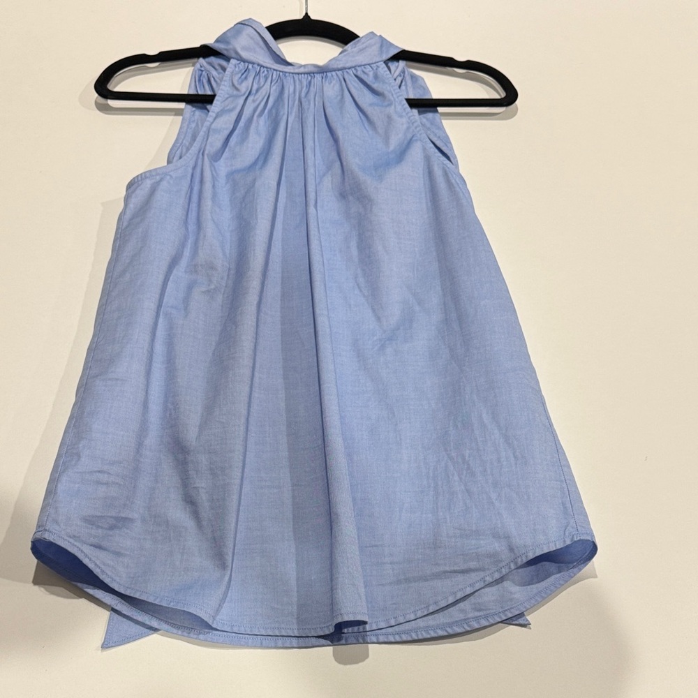 J. Crew Light Blue Sleeveless Top